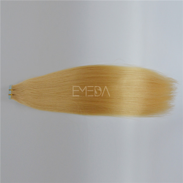 Virgin Cuticle Russian Human Hair Tape Hair Extension ZJ0001